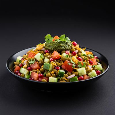 Boiled Moong Salad